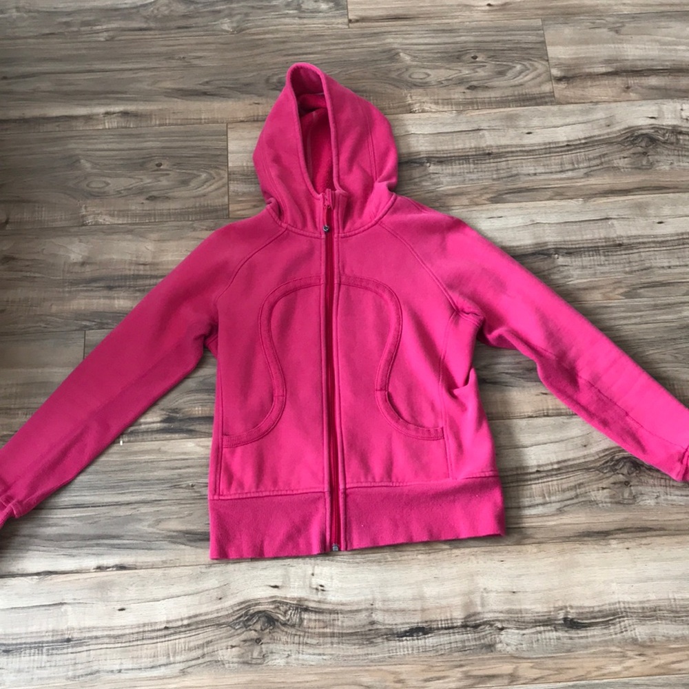 Pink lululemon zip up